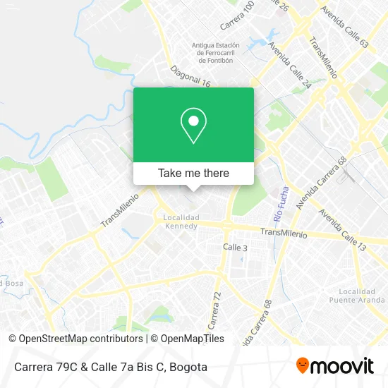 Carrera 79C & Calle 7a Bis C map