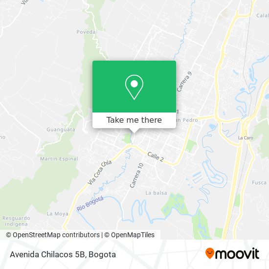 Mapa de Avenida Chilacos 5B