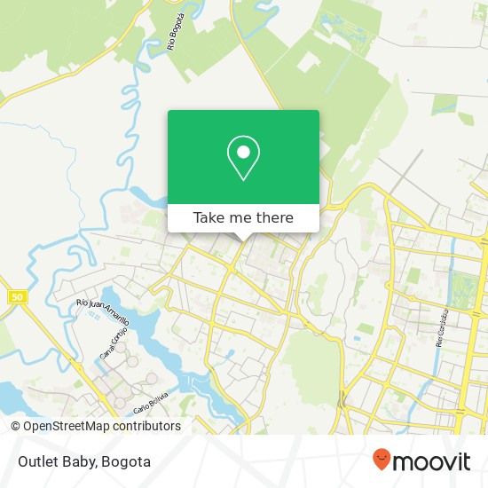 Outlet Baby map