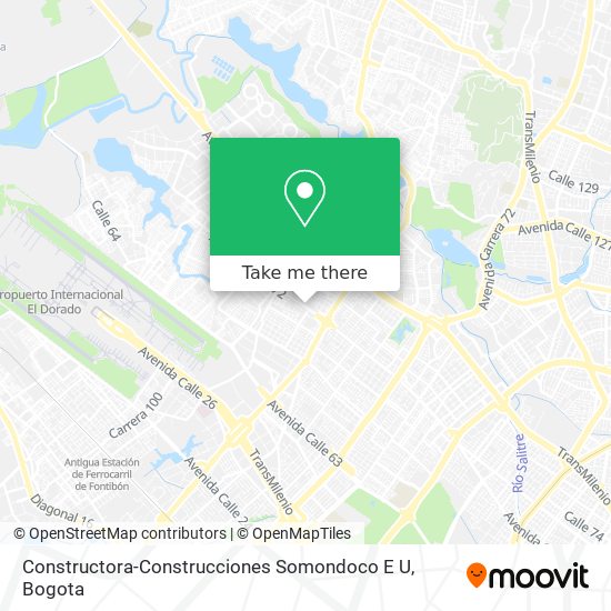 Constructora-Construcciones Somondoco E U map