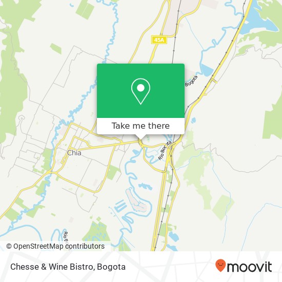 Chesse & Wine Bistro map