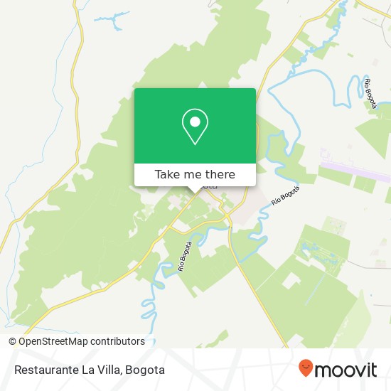Mapa de Restaurante La Villa