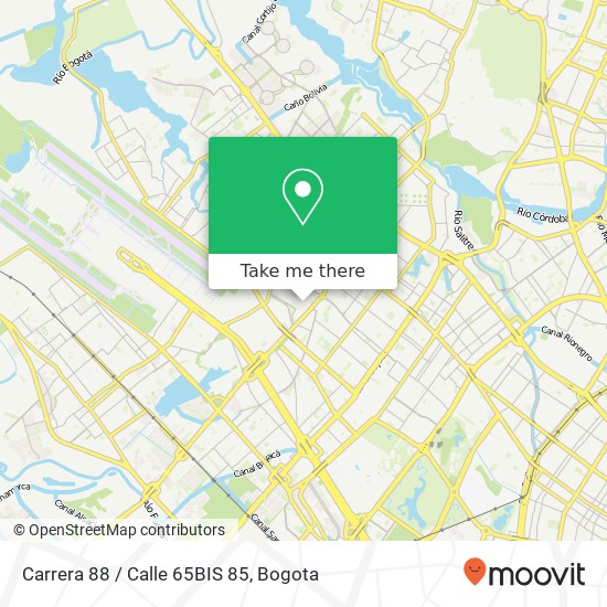 Carrera 88 / Calle 65BIS 85 map