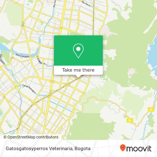 Gatosgatosyperros Veterinaria map