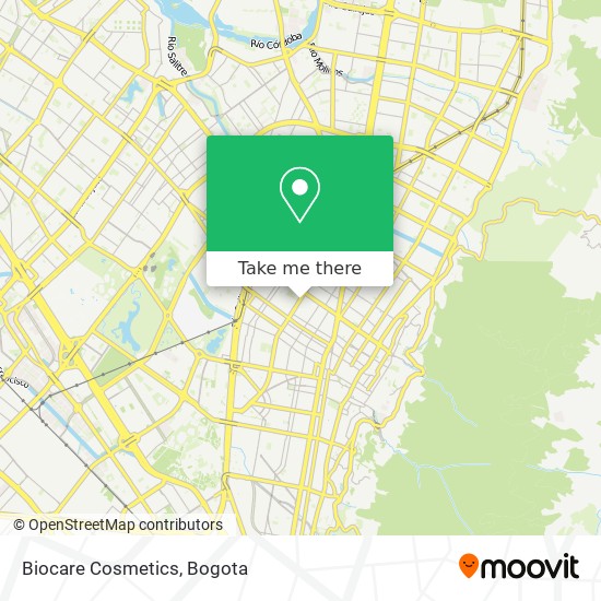 Biocare Cosmetics map