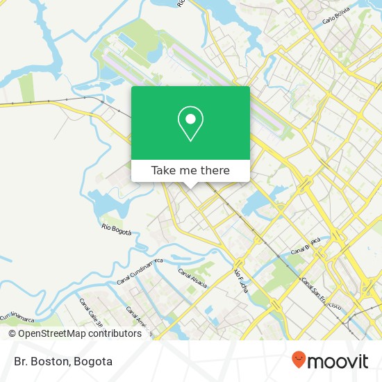Mapa de Br. Boston