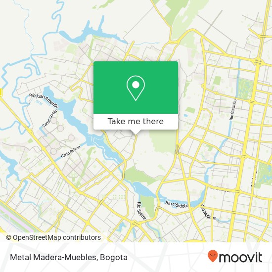 Metal Madera-Muebles map