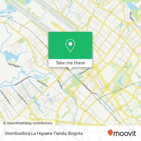 Distribuidora La Higuera-Tienda map