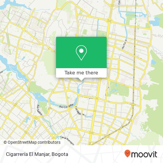 Cigarrería El Manjar map