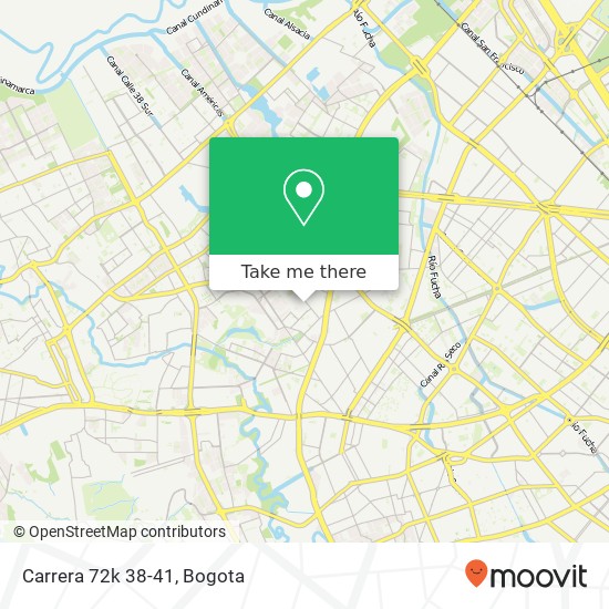 Mapa de Carrera 72k 38-41