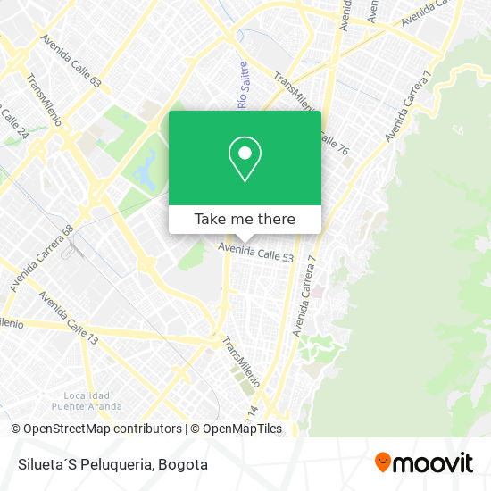 Silueta´S Peluqueria map