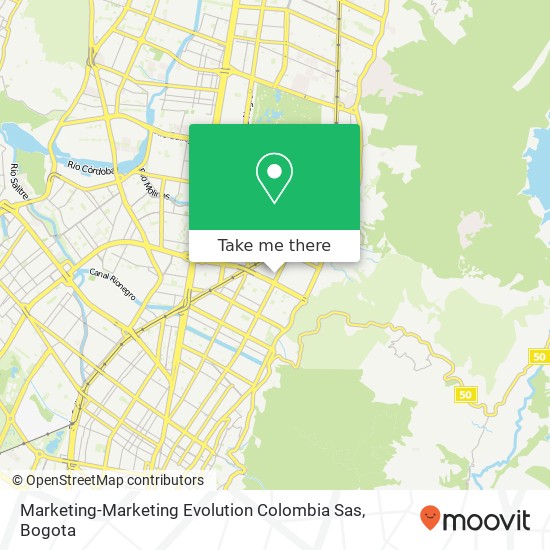 Marketing-Marketing Evolution Colombia Sas map