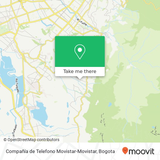 Mapa de Compañía de Telefono Movistar-Movistar