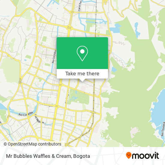 Mapa de Mr Bubbles Waffles & Cream