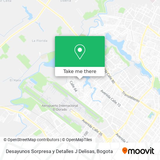 Desayunos Sorpresa y Detalles J Delisas map