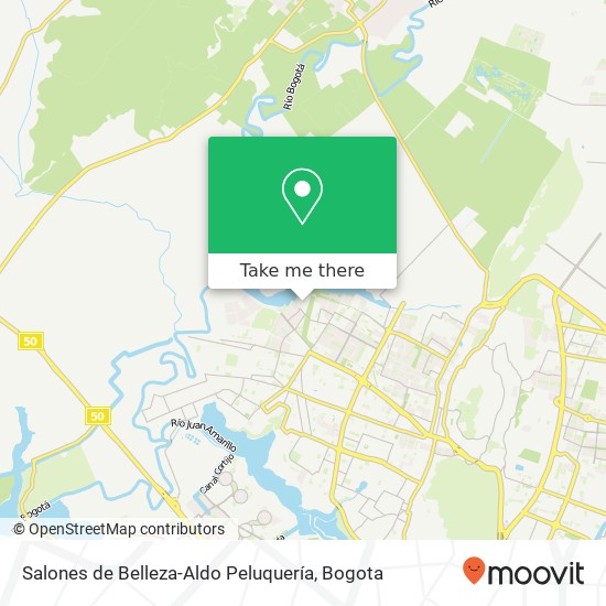 Salones de Belleza-Aldo Peluquería map