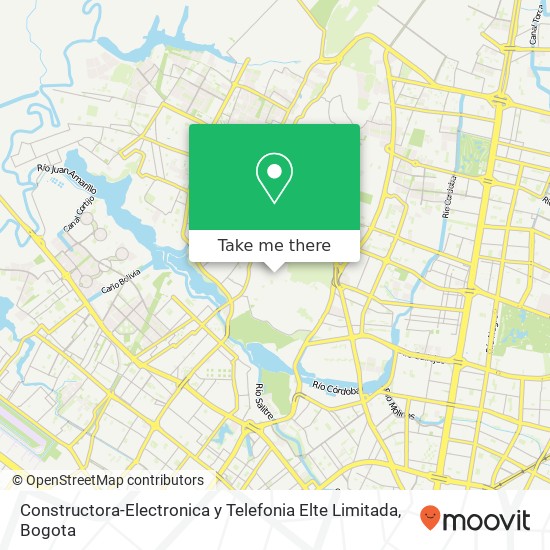 Constructora-Electronica y Telefonia Elte Limitada map