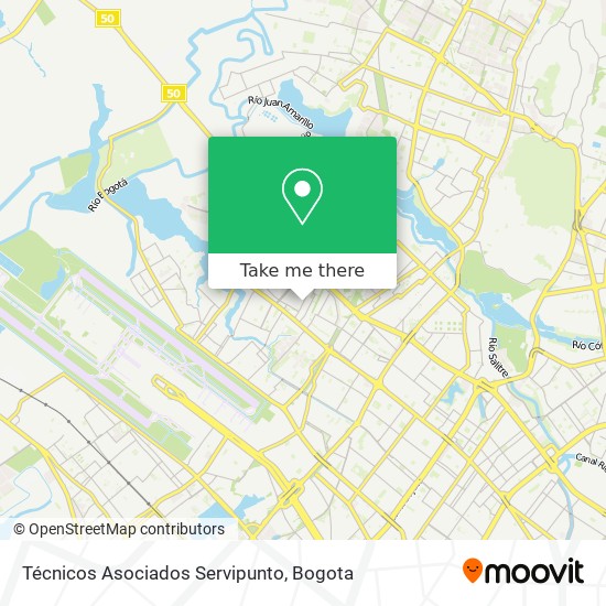 Técnicos Asociados Servipunto map