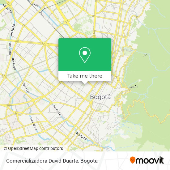 Comercializadora David Duarte map