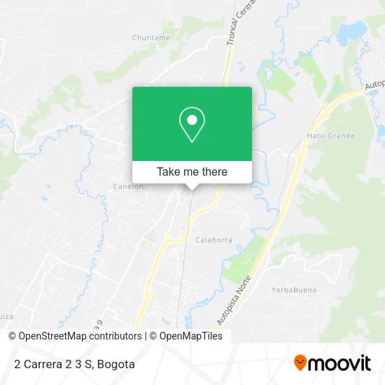 2 Carrera 2 3 S map