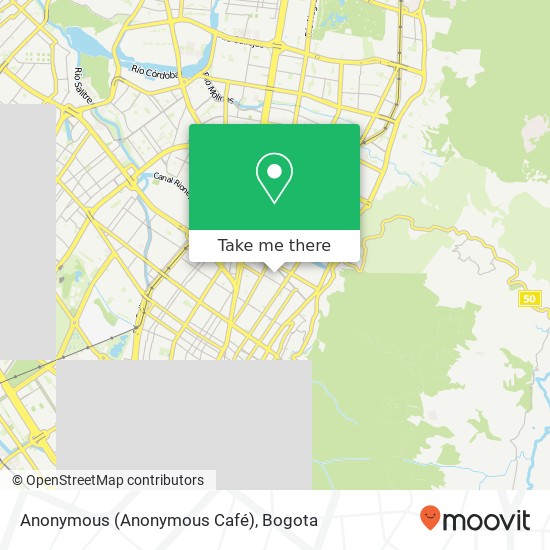 Anonymous (Anonymous Café) map