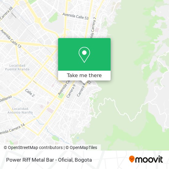 Power Riff Metal Bar - Oficial map