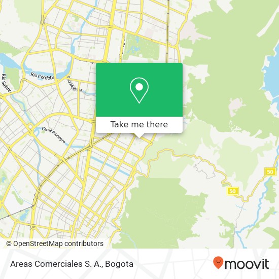 Areas Comerciales S. A. map