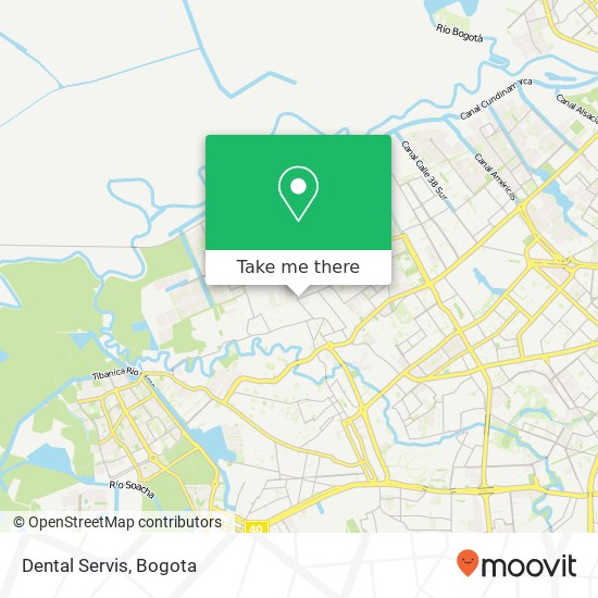 Dental Servis map