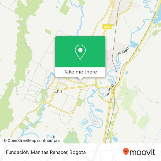 FundacióN Manitas Renacer map