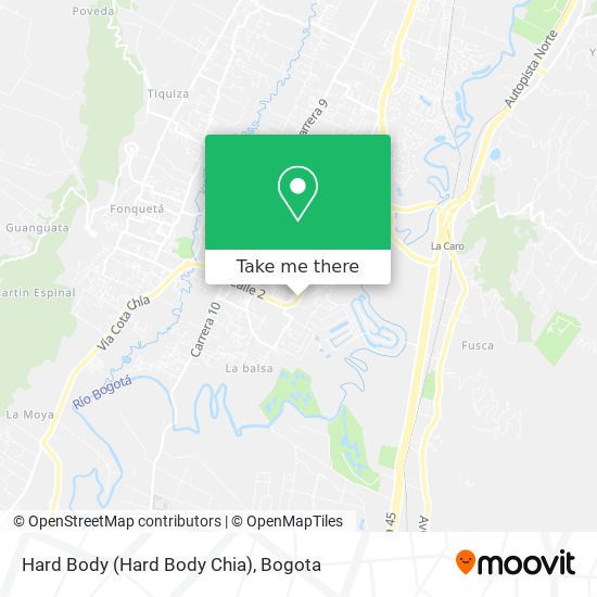Mapa de Hard Body (Hard Body Chia)