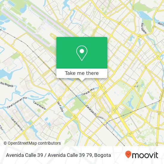 Avenida Calle 39 / Avenida Calle 39 79 map