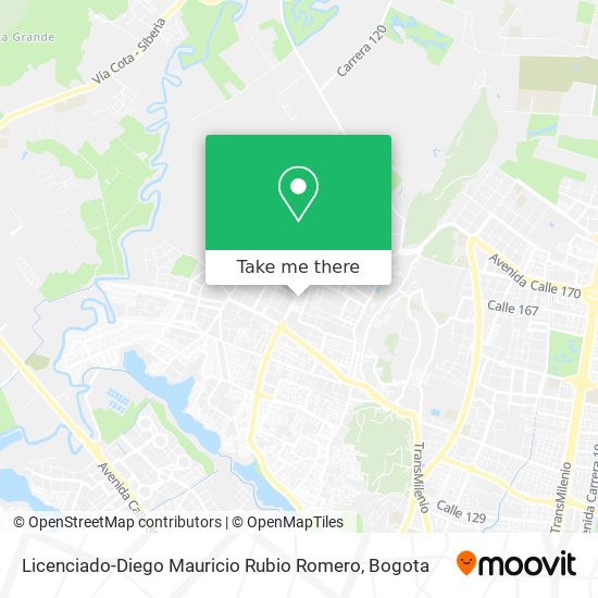 Mapa de Licenciado-Diego Mauricio Rubio Romero