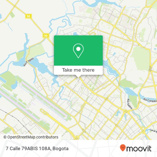 7 Calle 79ABIS 108A map