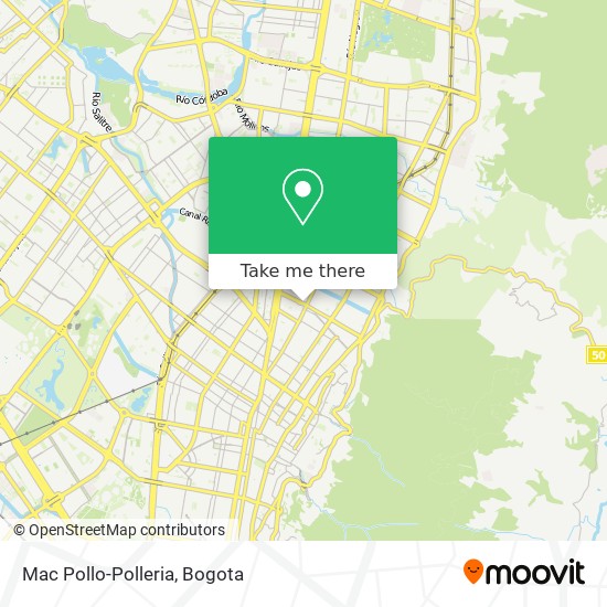 Mac Pollo-Polleria map