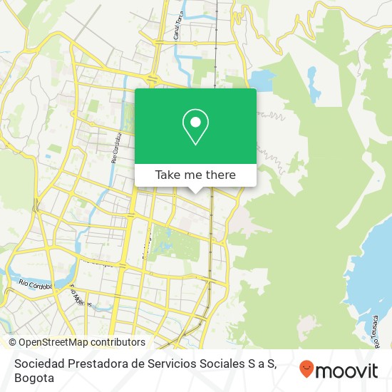 Sociedad Prestadora de Servicios Sociales S a S map