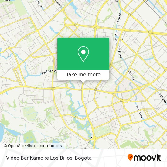 Mapa de Video Bar Karaoke Los Billos