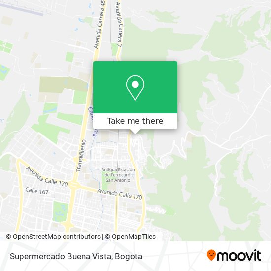 Supermercado Buena Vista map