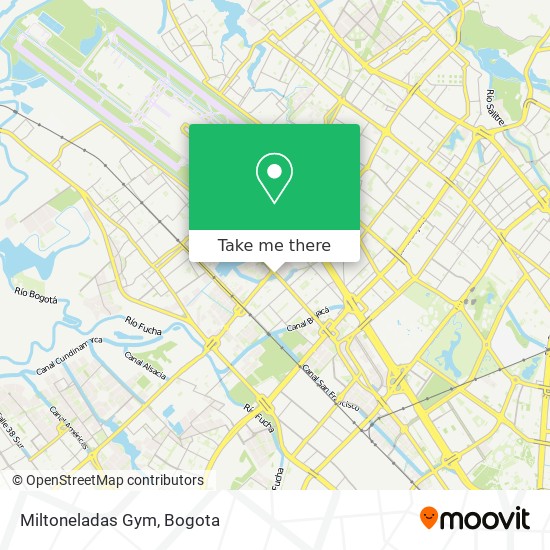 Miltoneladas Gym map