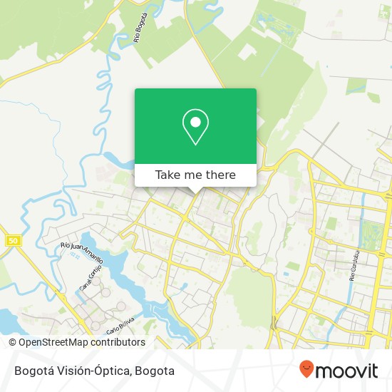 Bogotá Visión-Óptica map