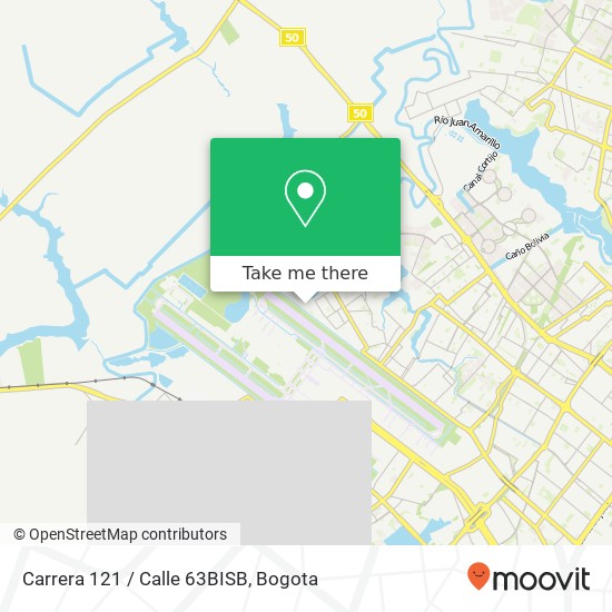 Carrera 121 / Calle 63BISB map