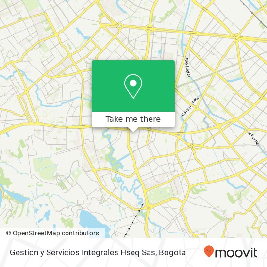 Mapa de Gestion y Servicios Integrales Hseq Sas