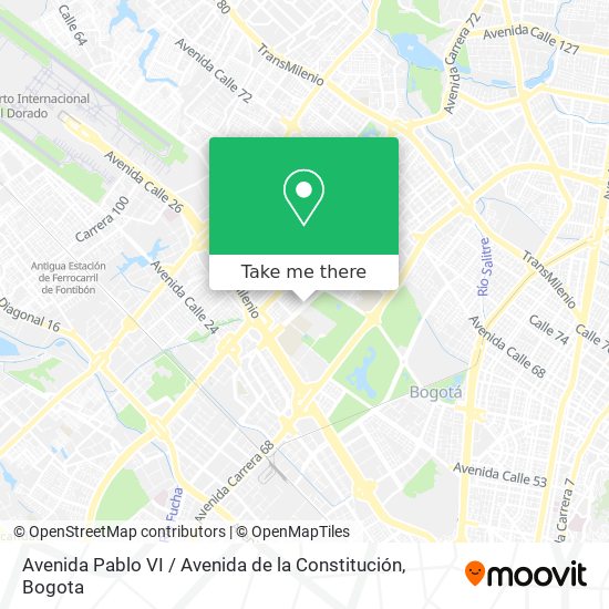 Avenida Pablo VI / Avenida de la Constitución map