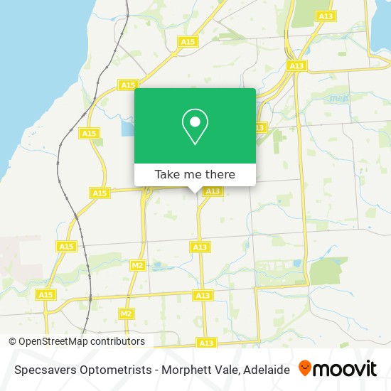 Specsavers Optometrists - Morphett Vale map