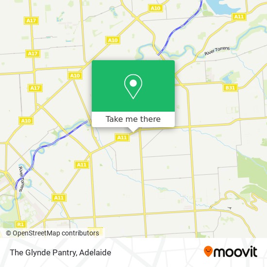 The Glynde Pantry map