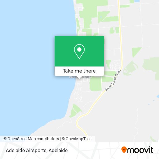 Mapa Adelaide Airsports