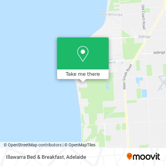 Illawarra Bed & Breakfast map