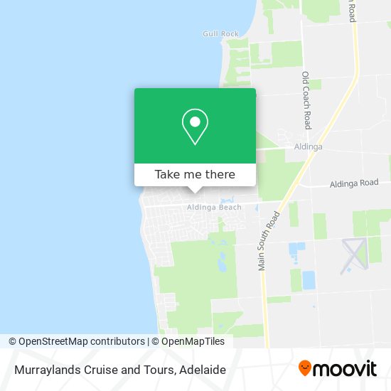 Murraylands Cruise and Tours map