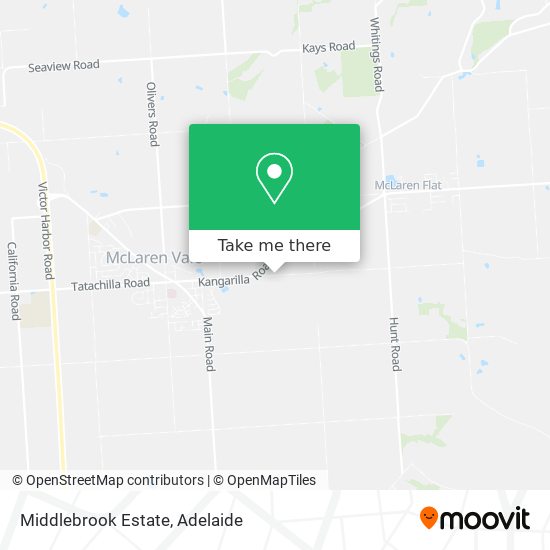 Middlebrook Estate map