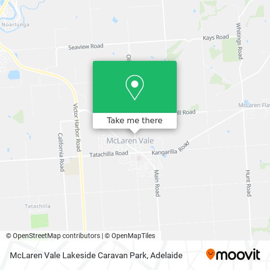 Mclaren Vale Caravan Park Map How To Get To Mclaren Vale Lakeside Caravan Park In Mclaren Vale By Bus Or  Train?