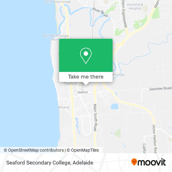 Seaford Secondary College map